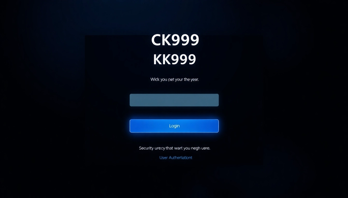 How to Streamline Your ck999 login for Fast Access to Gaming and Betting